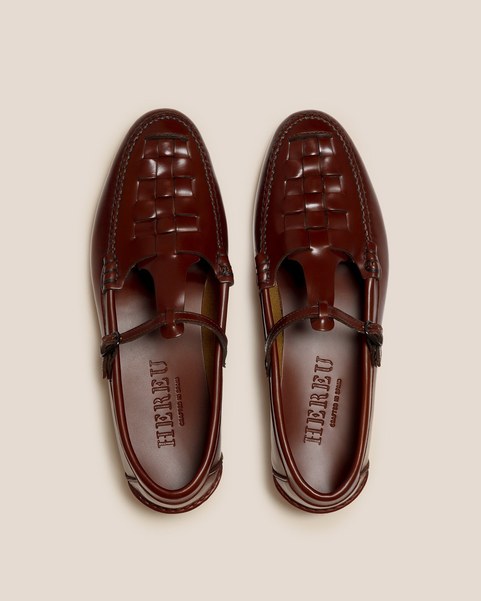 Hereu On sale MAQUEDA - Interwoven T-Bar Loafer - Men
