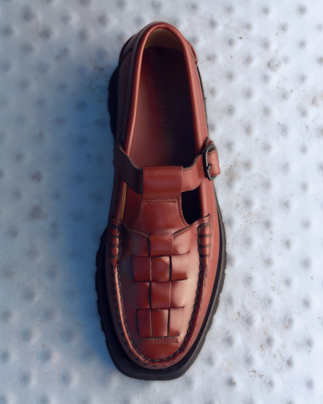 Hereu Sale SOLLER SPORT - Tread Sole T-Bar Loafer - Men