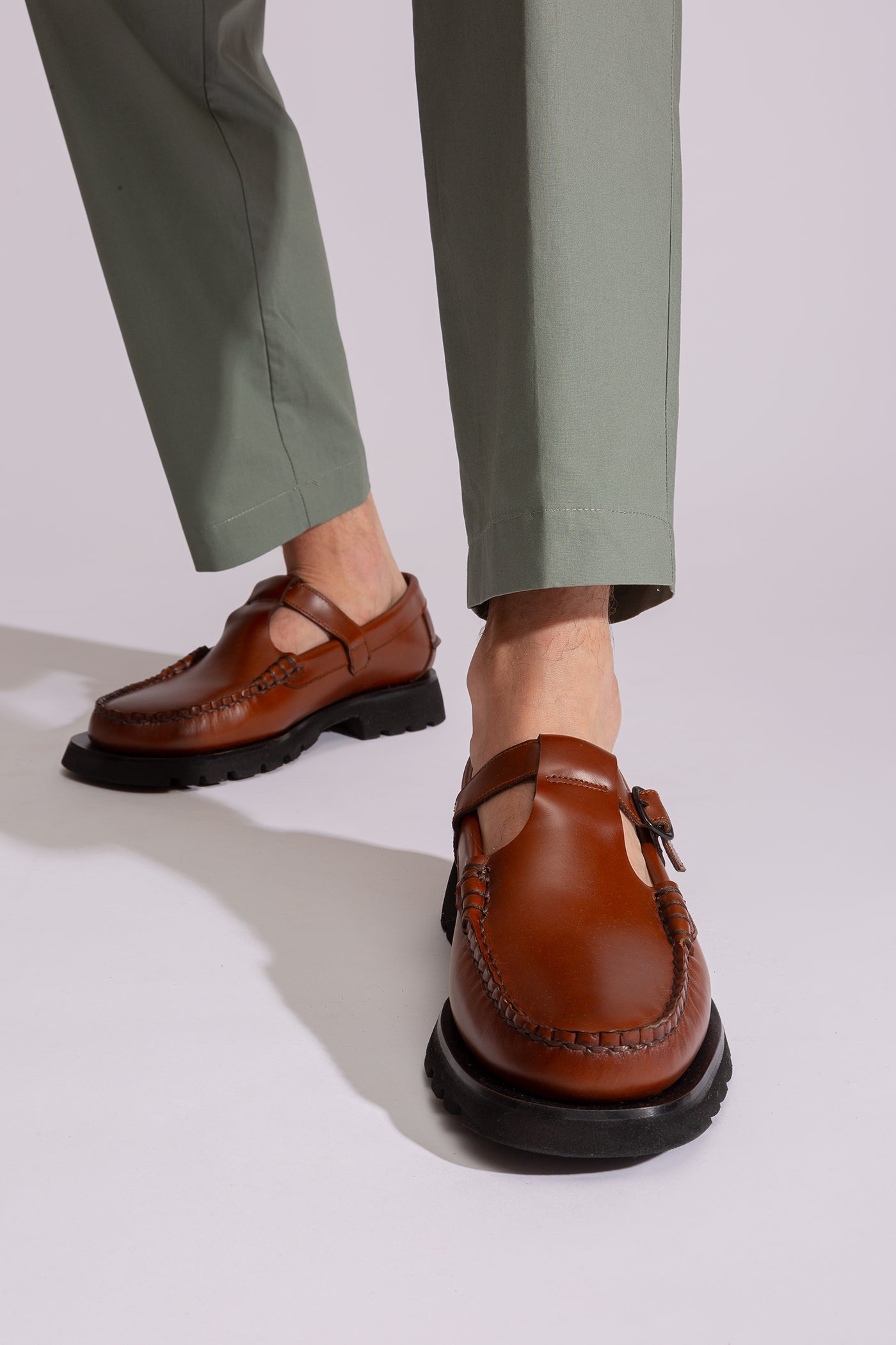 Hereu For sale ALBER SPORT - Tread Sole T-Bar Loafer - Men