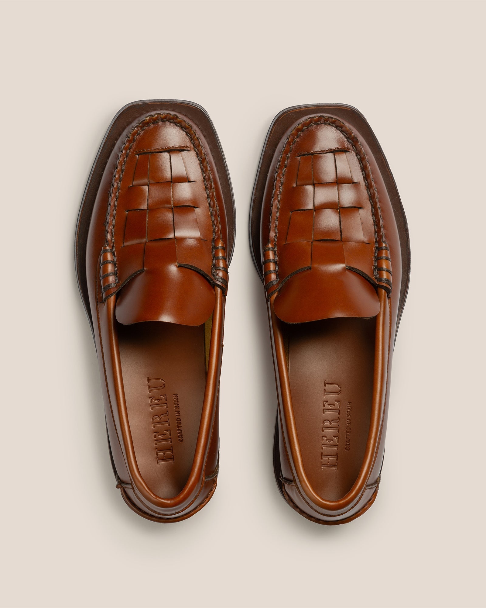 Hereu Outlet NOMBELA - Interwoven Detail Slip-On Loafer - Men