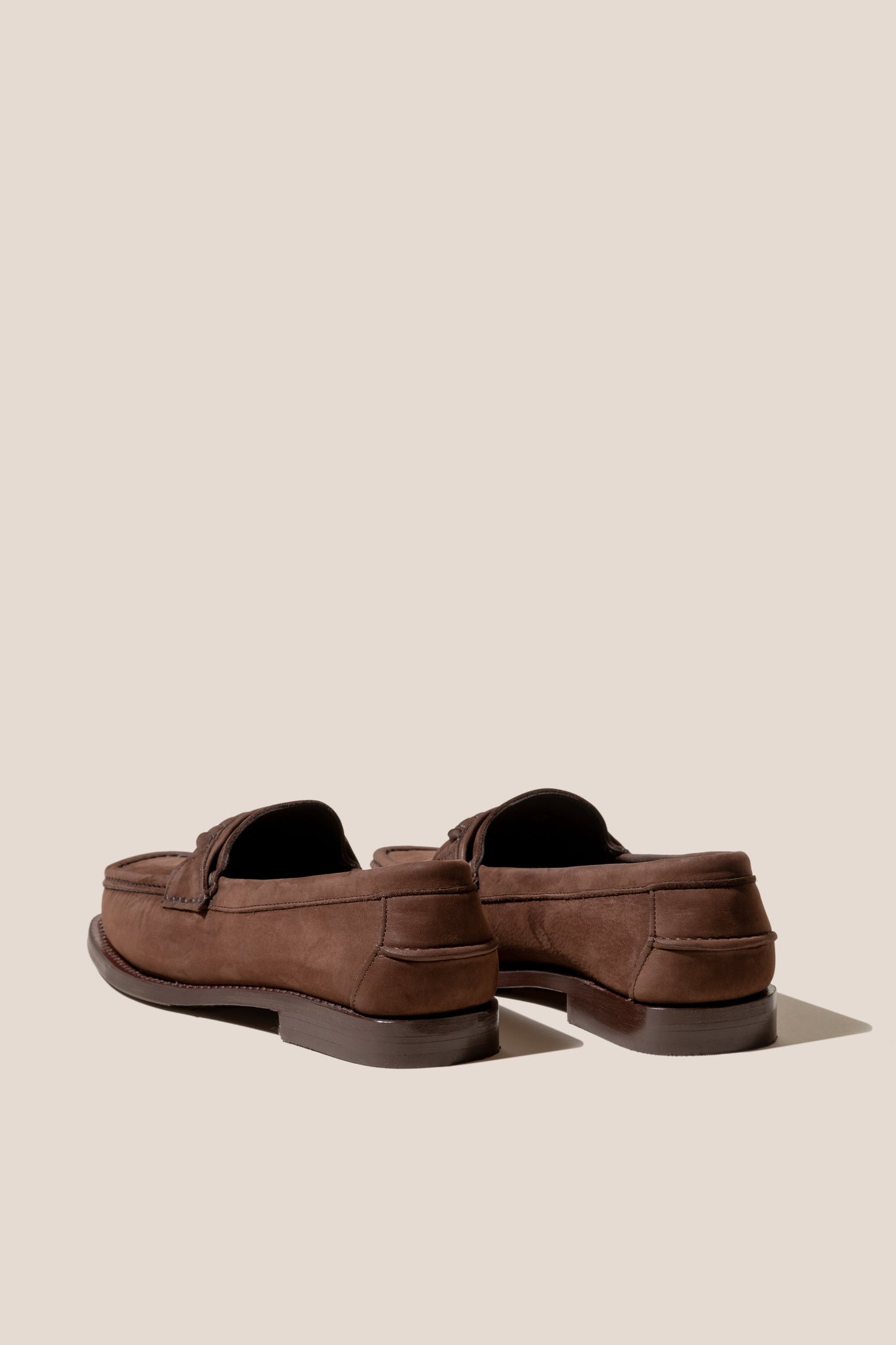 Hereu US BORADA BORDON NUBUCK - Slip-on Moc Toe Loafer - Men