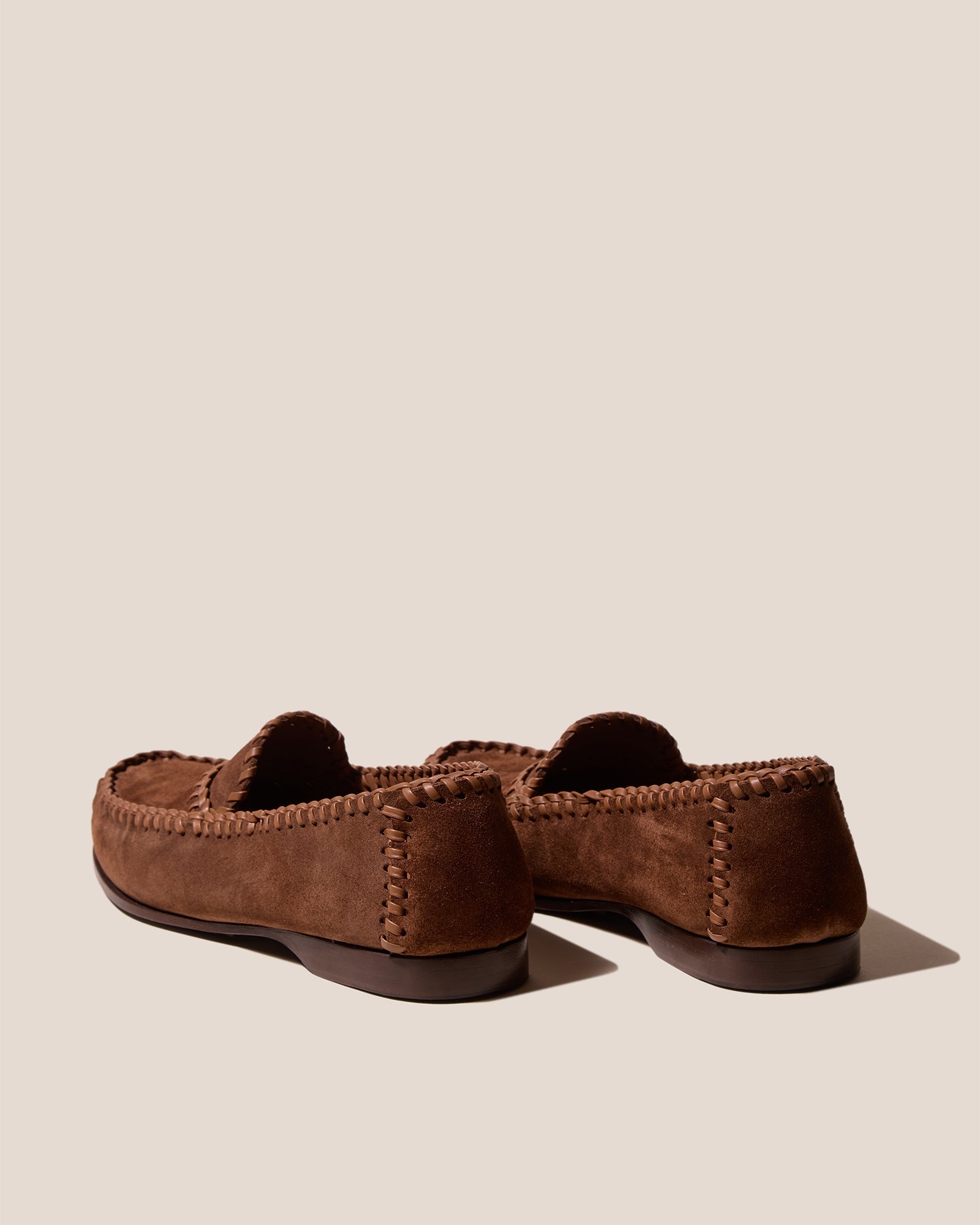 Hereu Hot Sale SASTRE SUEDE - Braided Seams Slip-on Loafer - Men