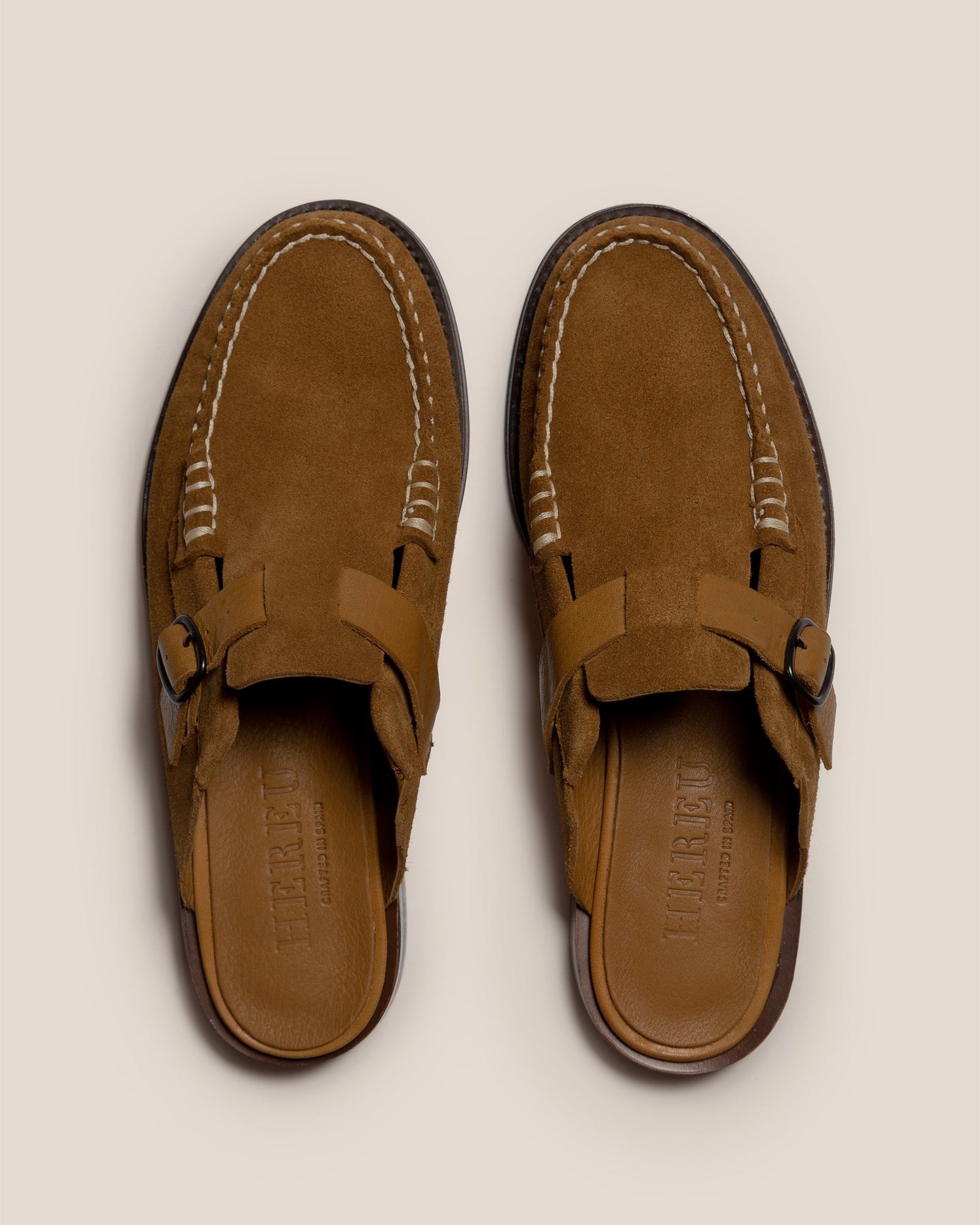 Hereu On sale BARRACA - Buckle-strap Mule Loafer - Men