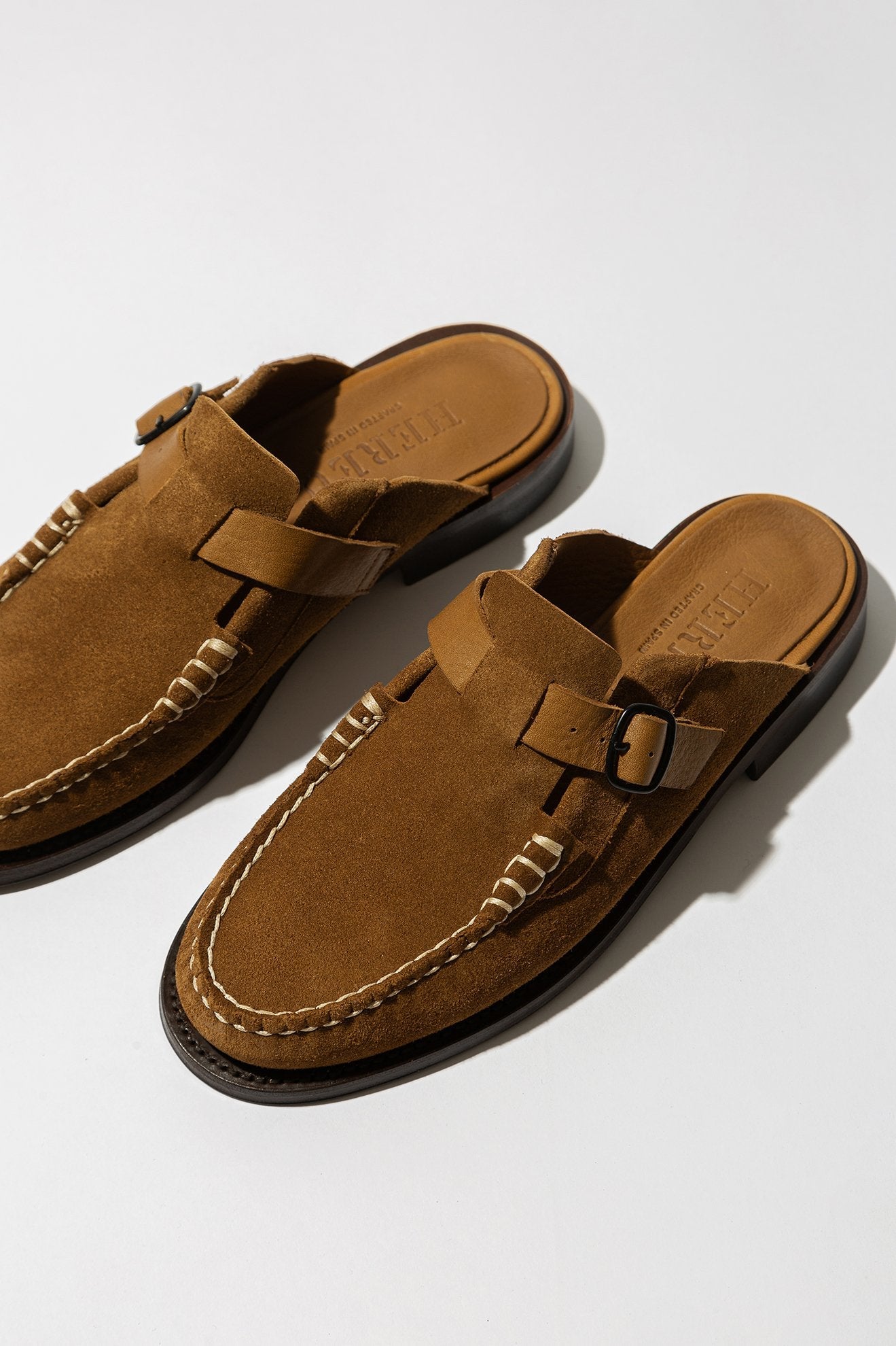 Hereu On sale BARRACA - Buckle-strap Mule Loafer - Men