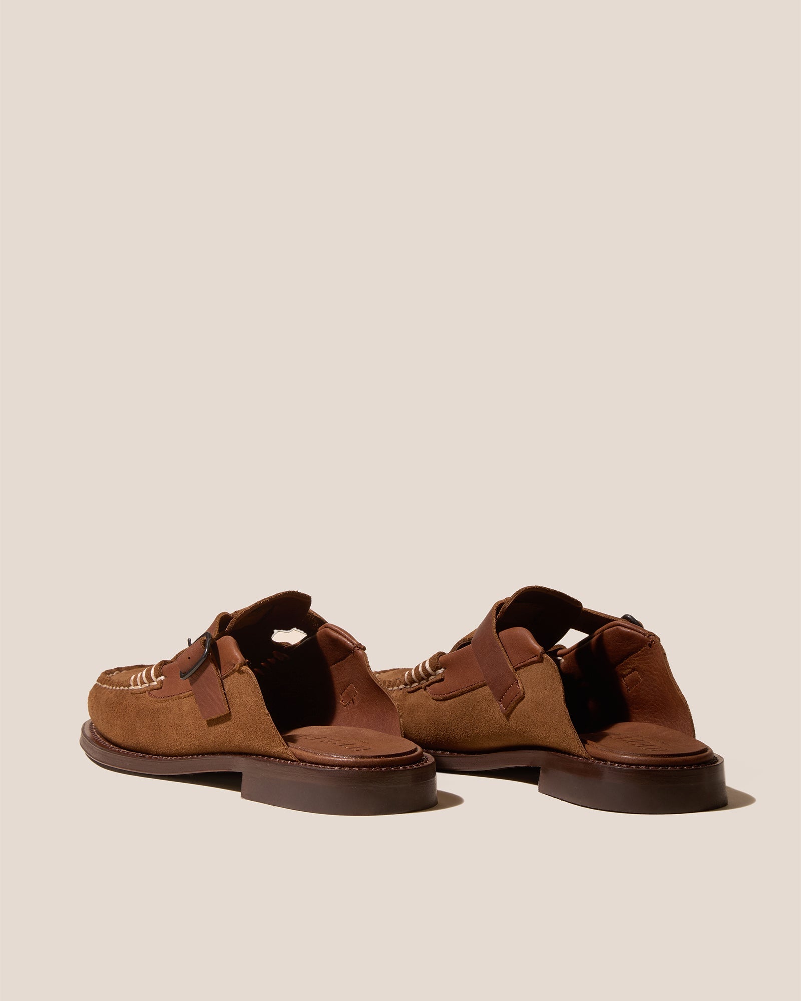 Hereu For sale BARRACA - Buckle-strap Mule Loafer - Men