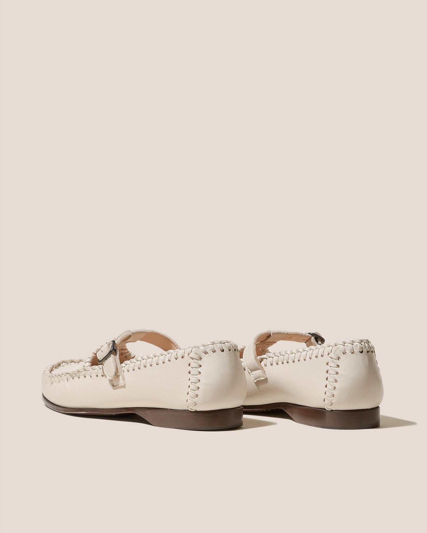 Hereu ALCOVER SUPPLE SHINY - Braided Seams T-bar Loafer - Men
