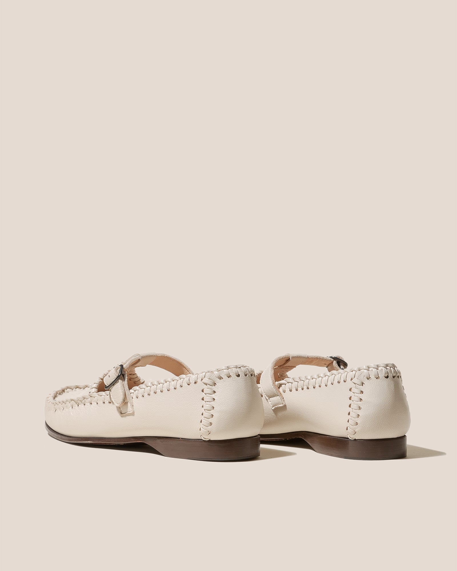 Hereu ALCOVER SUPPLE SHINY - Braided Seams T-bar Loafer - Men