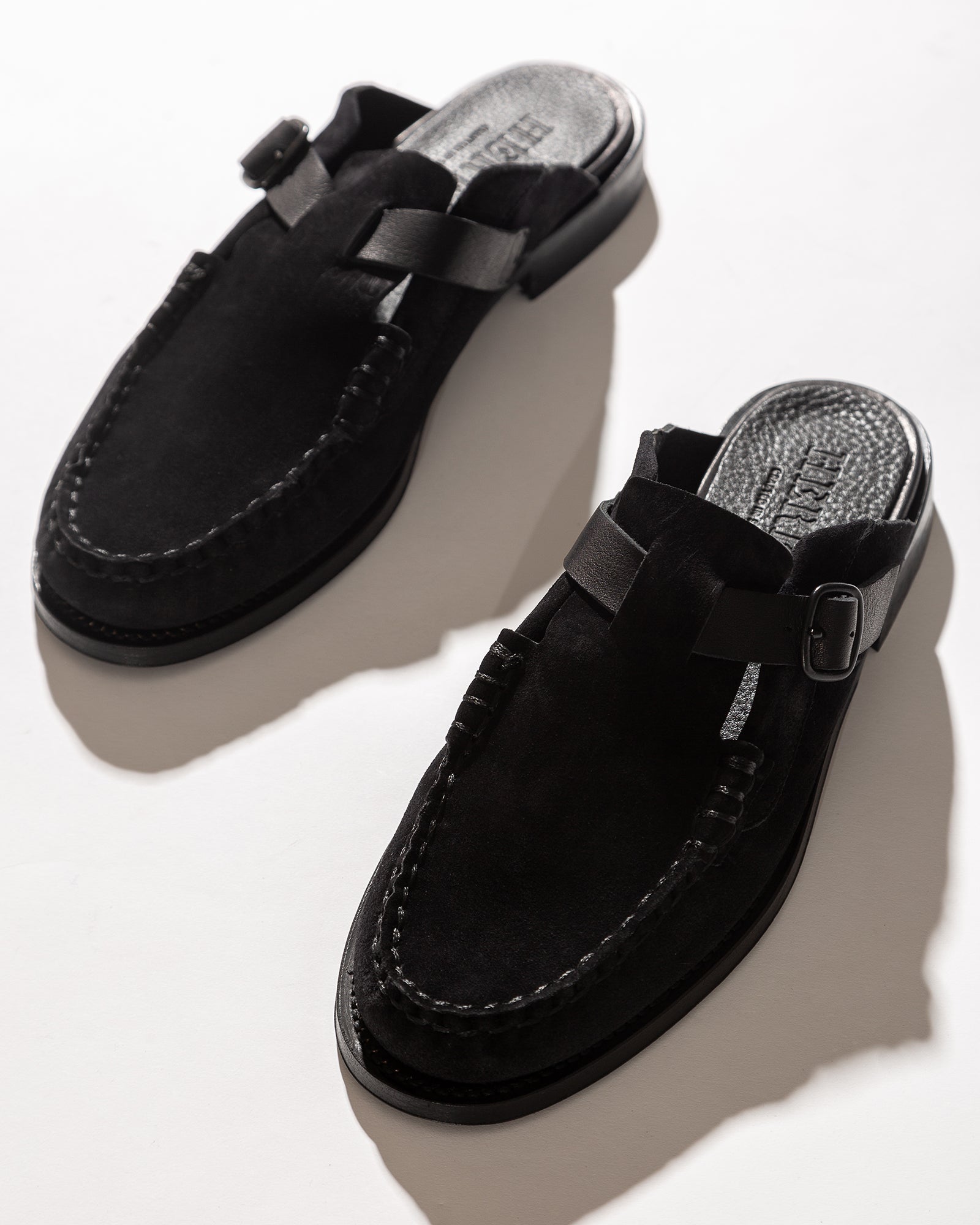Hereu Hot Sale BARRACA - Buckle-strap Mule Loafer - Men