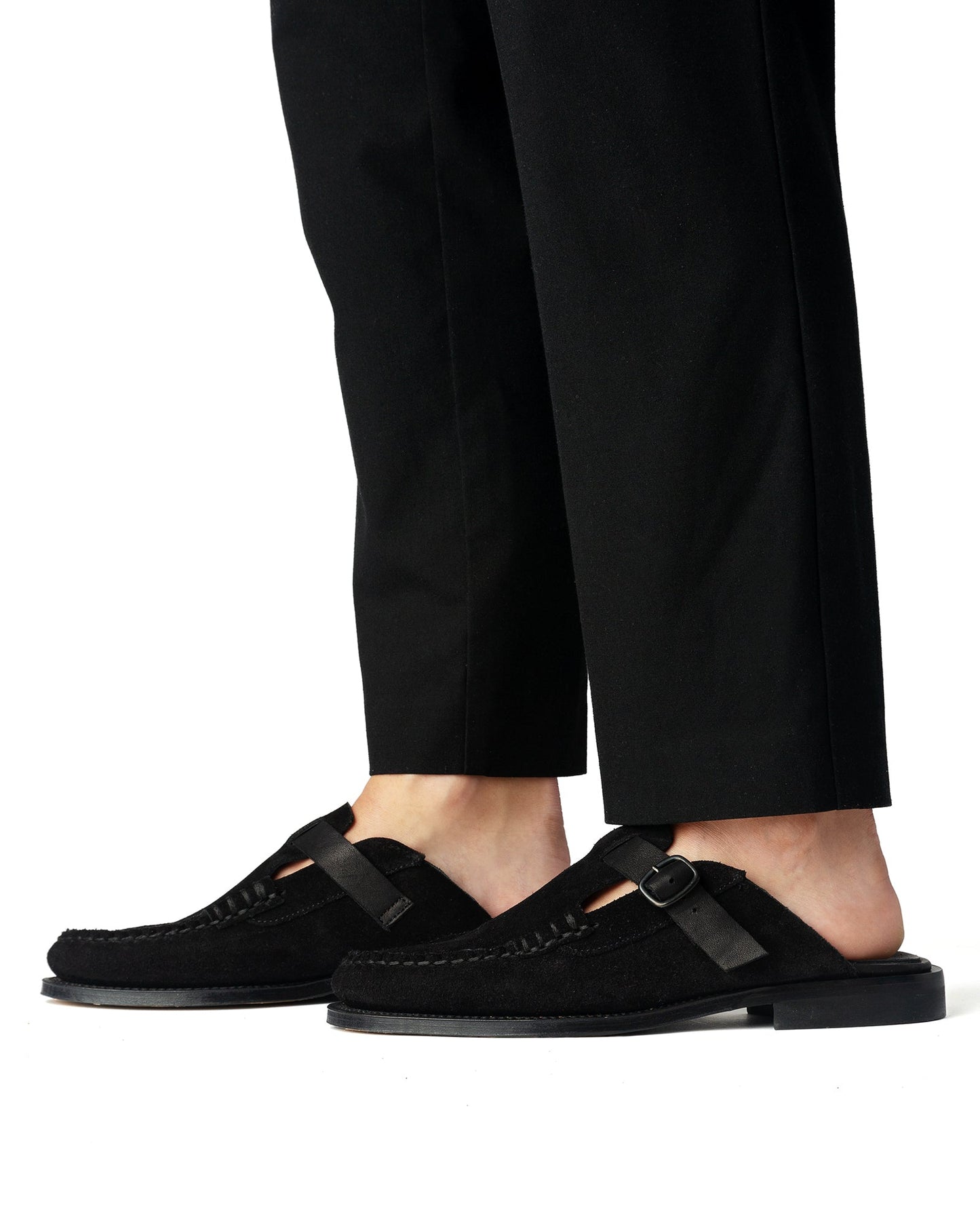 Hereu Hot Sale BARRACA - Buckle-strap Mule Loafer - Men