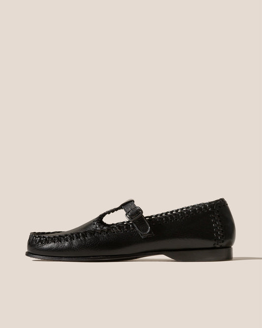 Hereu ALCOVER SUPPLE SHINY - Braided Seams T-bar Loafer - Men