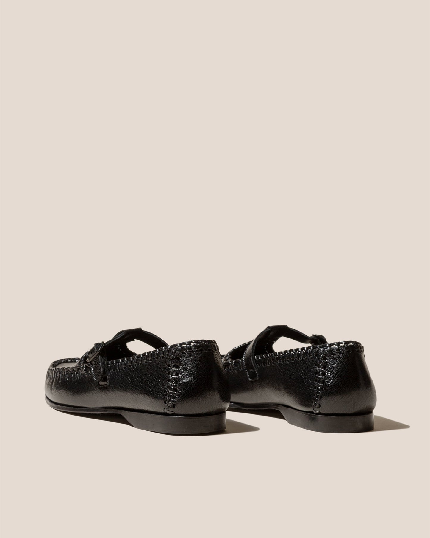 Hereu ALCOVER SUPPLE SHINY - Braided Seams T-bar Loafer - Men