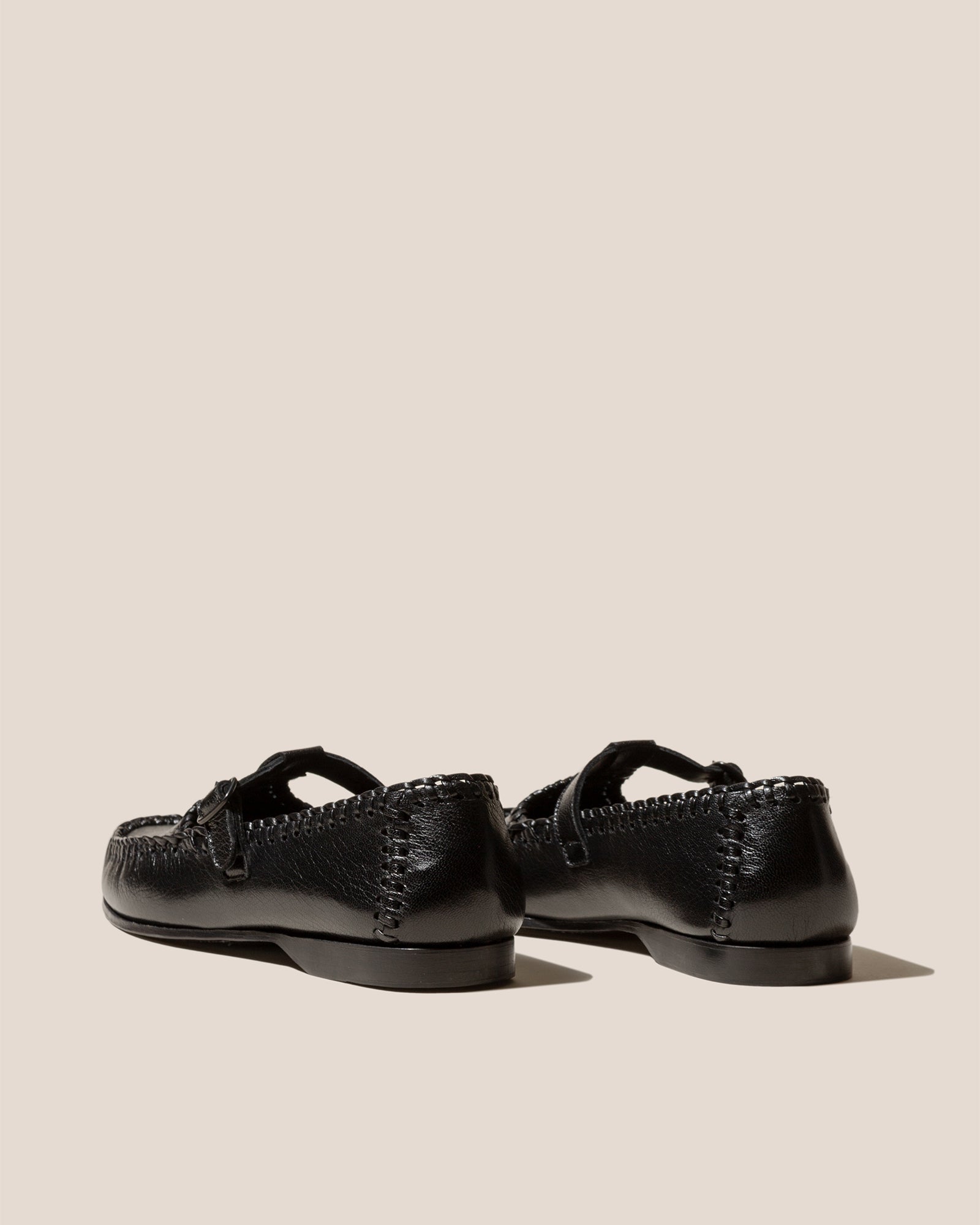 Hereu ALCOVER SUPPLE SHINY - Braided Seams T-bar Loafer - Men