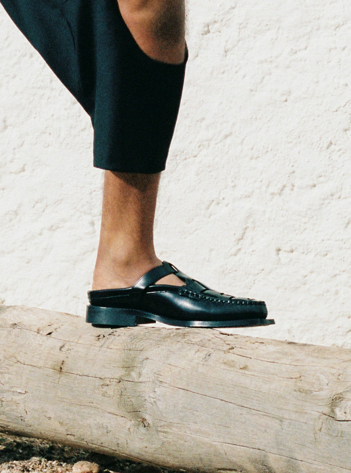 Hereu Outlet BONELL - Woven T-bar Mule Loafer - Men