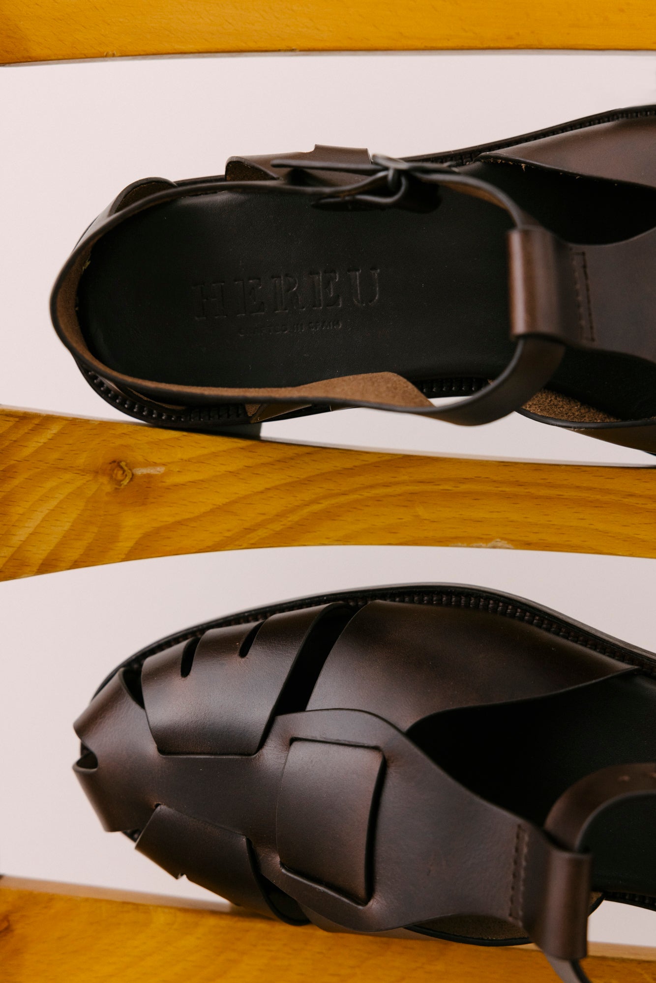 Hereu Outlet PESCA VEG TAN - Fisherman Sandal - Men