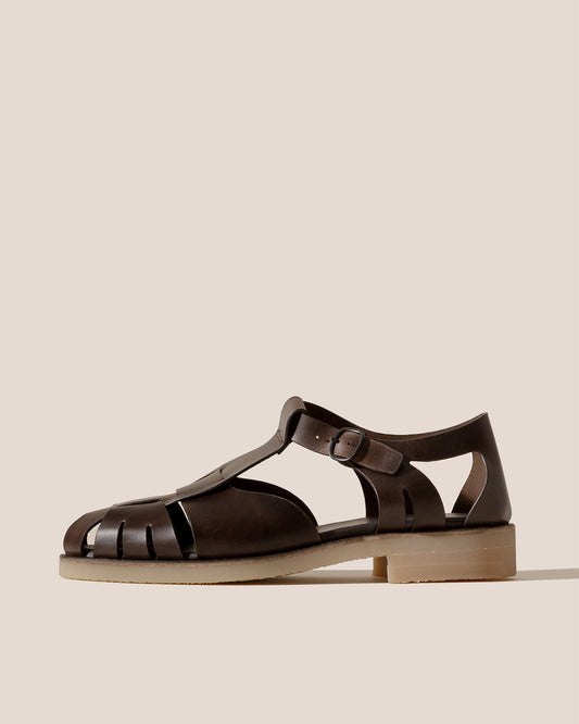 Hereu Discount PESCA RUBBER VEG TAN - Fisherman Sandal - Men