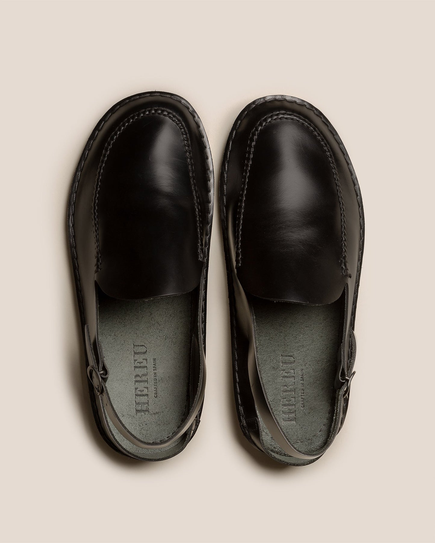 Hereu Online RAFEL - Men’s Double-Stitched Slingback Clog - Men