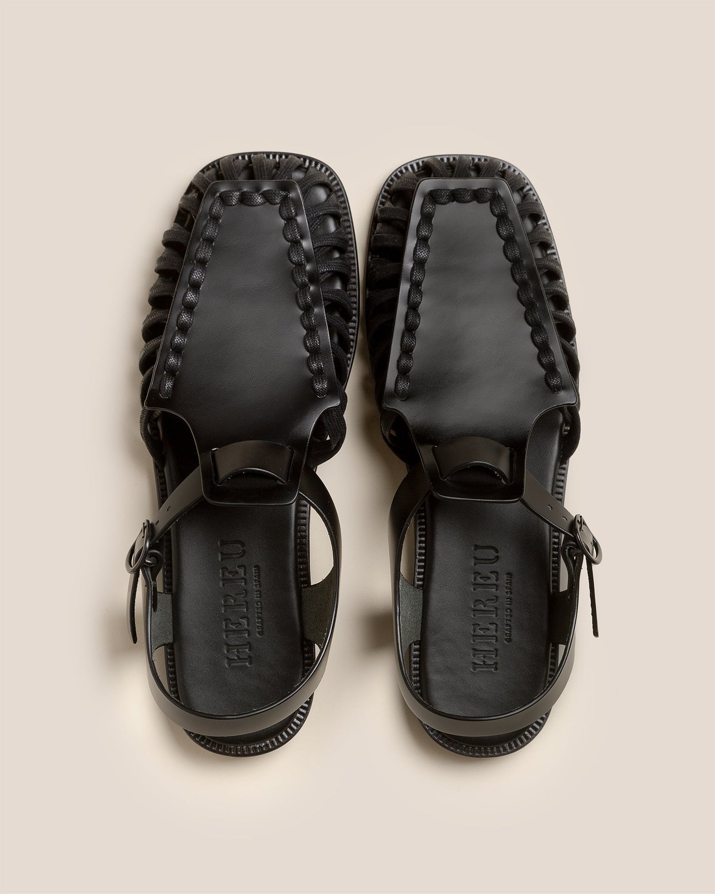Hereu For sale ALARO - Square-Toe T-bar Sandal - Men