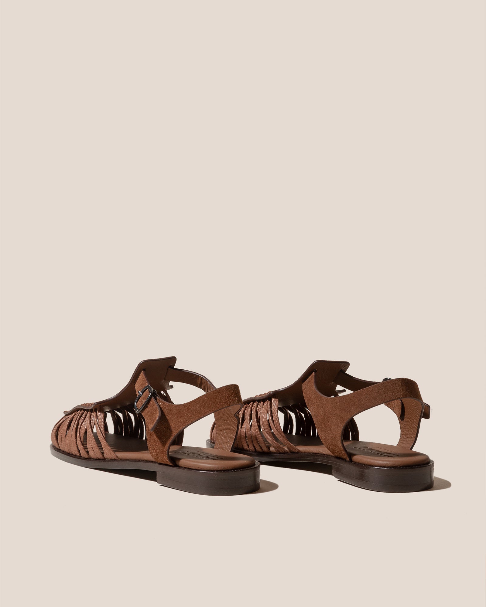 Hereu New ALARO SUEDE - Square-Toe T-bar Sandal - Men