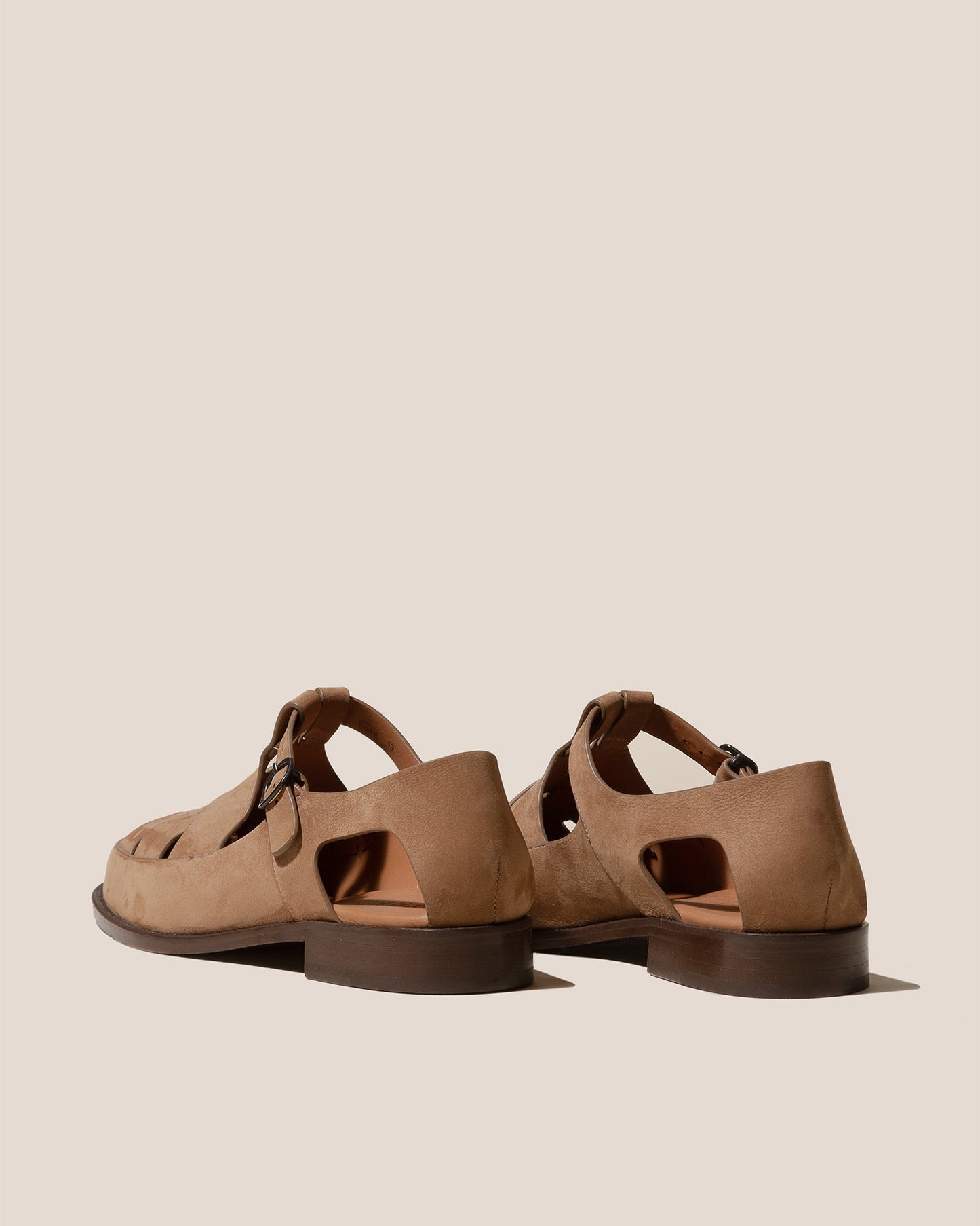 Hereu US BESSO NUBUCK - Woven T-bar Sandal - Men