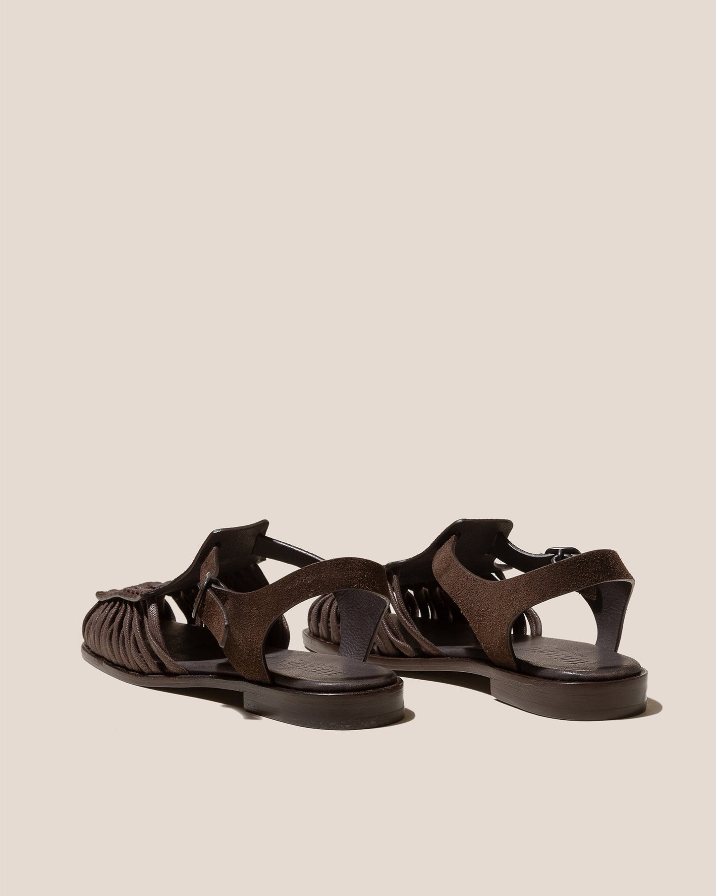 Hereu Online ALARO SUEDE - Square-Toe T-bar Sandal - Men