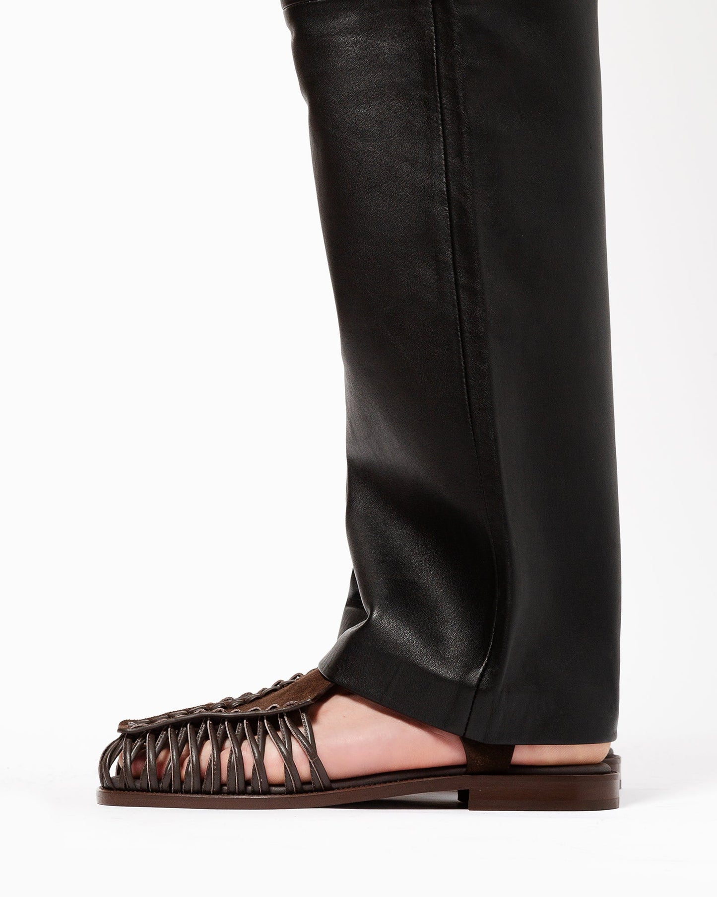 Hereu Online ALARO SUEDE - Square-Toe T-bar Sandal - Men