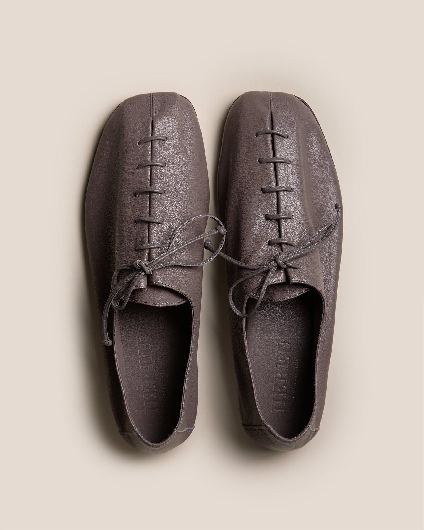 Hereu Sale PLEGADA SHINY - Deconstructed Lace-up Shoe - Men