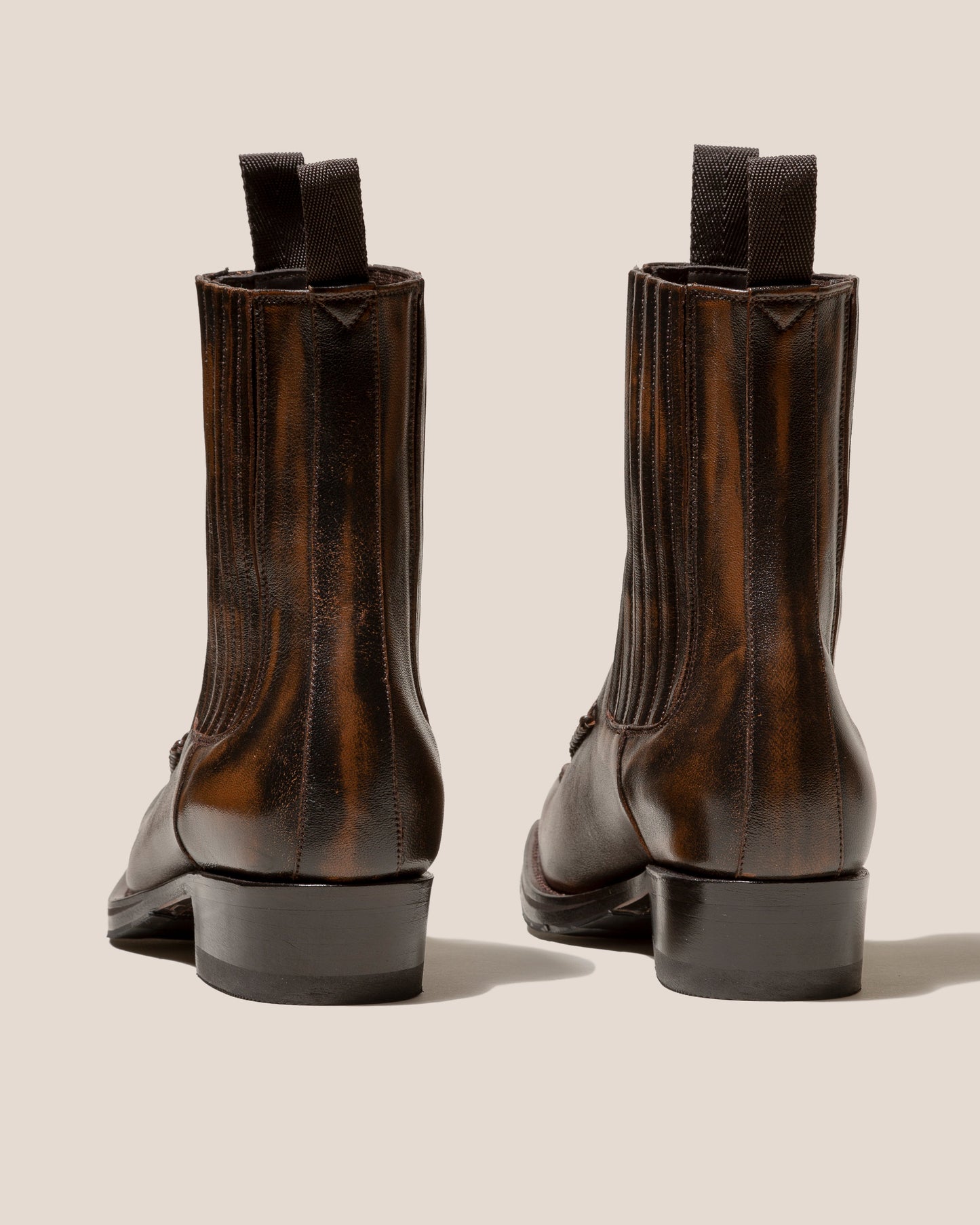 Hereu Discount AGULLA - Square-Toe Braided Detail Chelsea Boot - Men