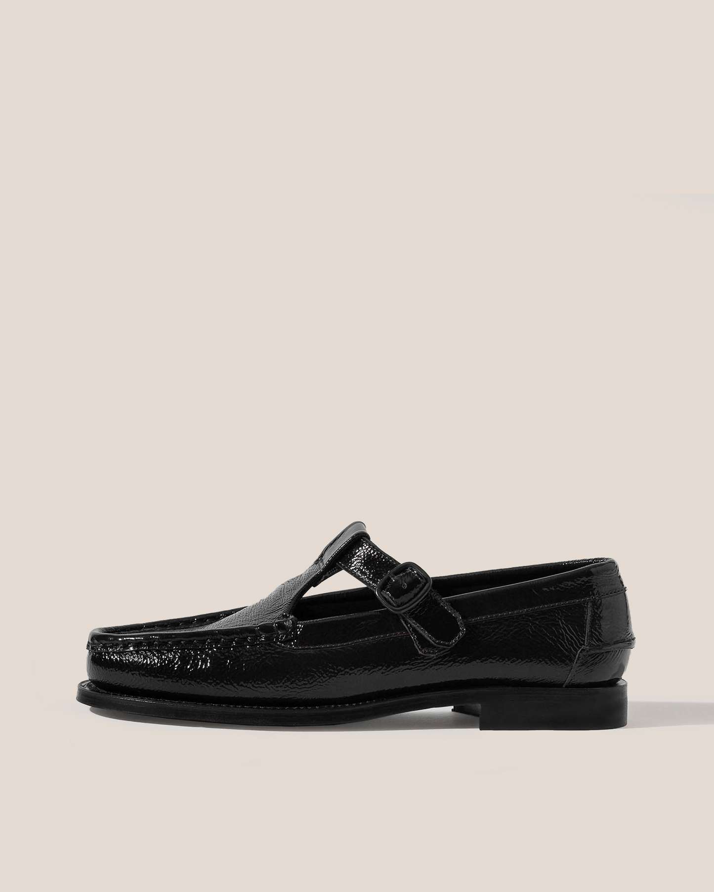Hereu Outlet ALBER CRINKLED GLOSSY - T-bar Loafer - Women