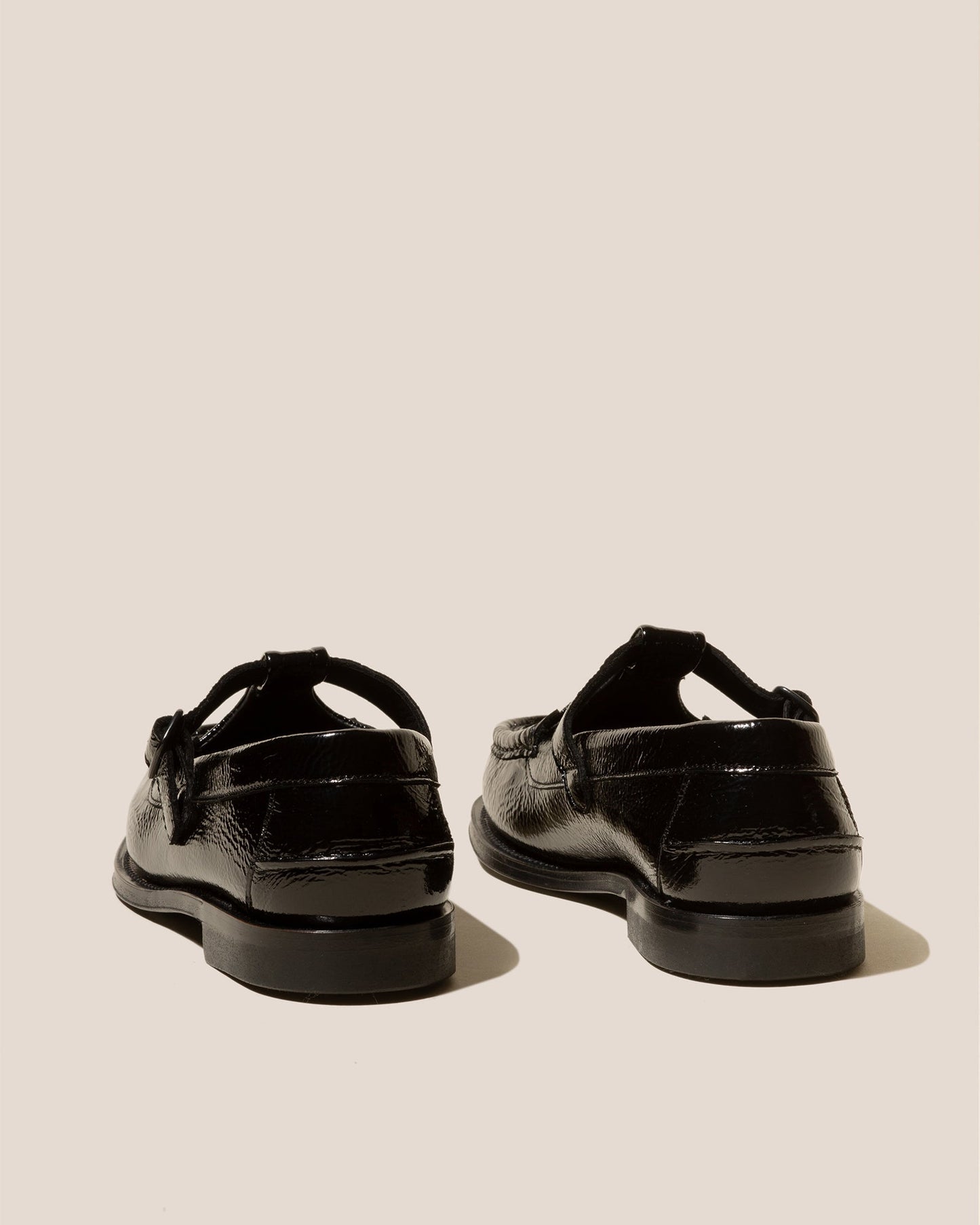 Hereu Outlet ALBER CRINKLED GLOSSY - T-bar Loafer - Women