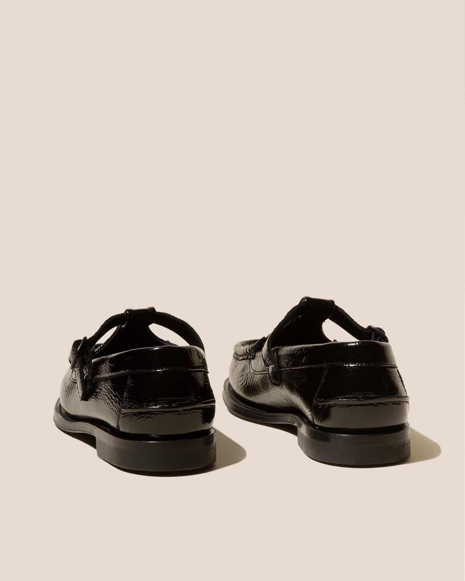 Hereu Outlet ALBER CRINKLED GLOSSY - T-bar Loafer - Women