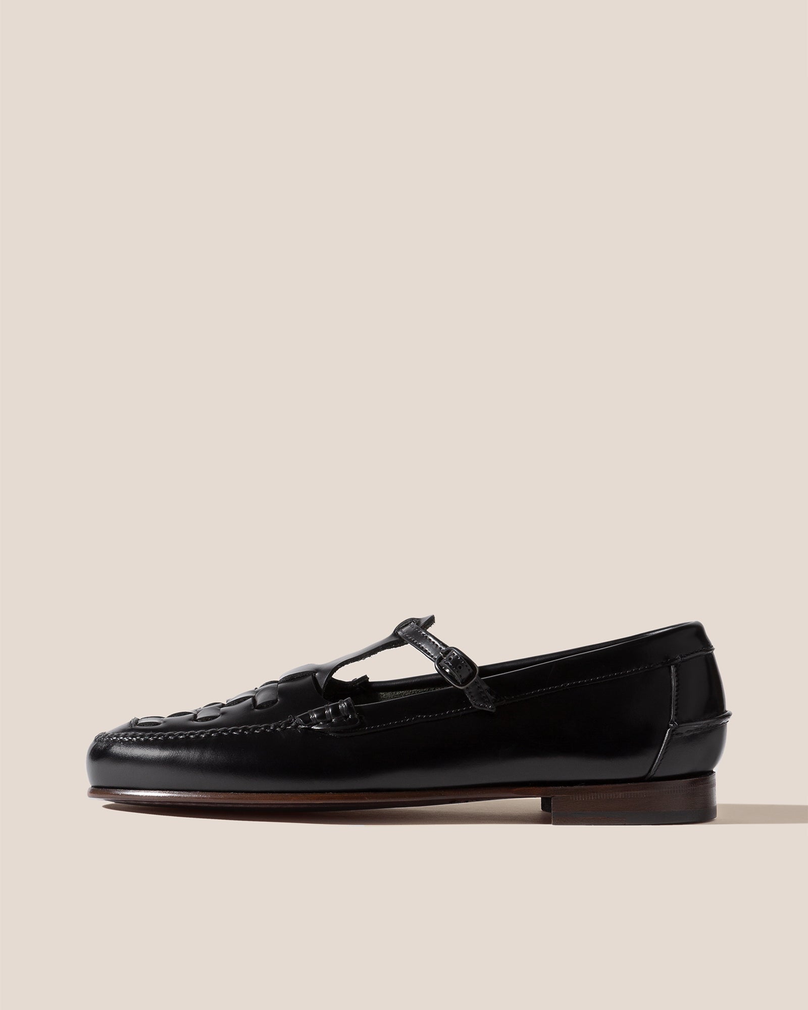 Hereu New MAQUEDA - Interwoven T-Bar Loafer - Women