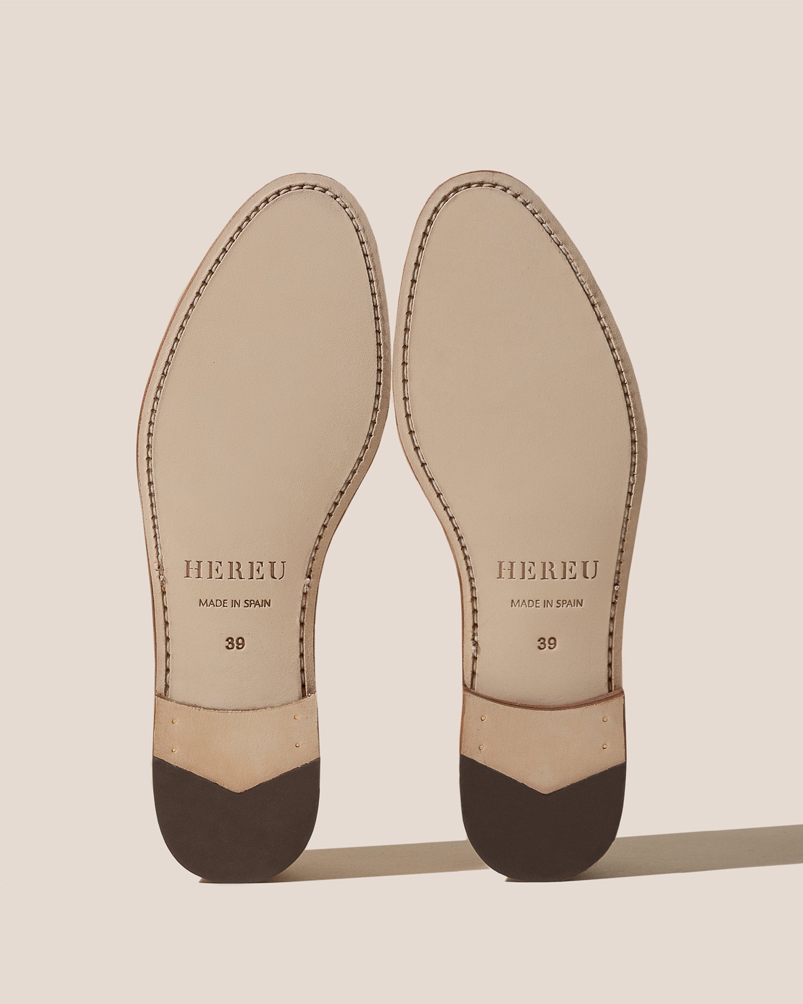 Hereu ROSES SUPPLE SHINY - Bound Moccasin Mary Jane - Women