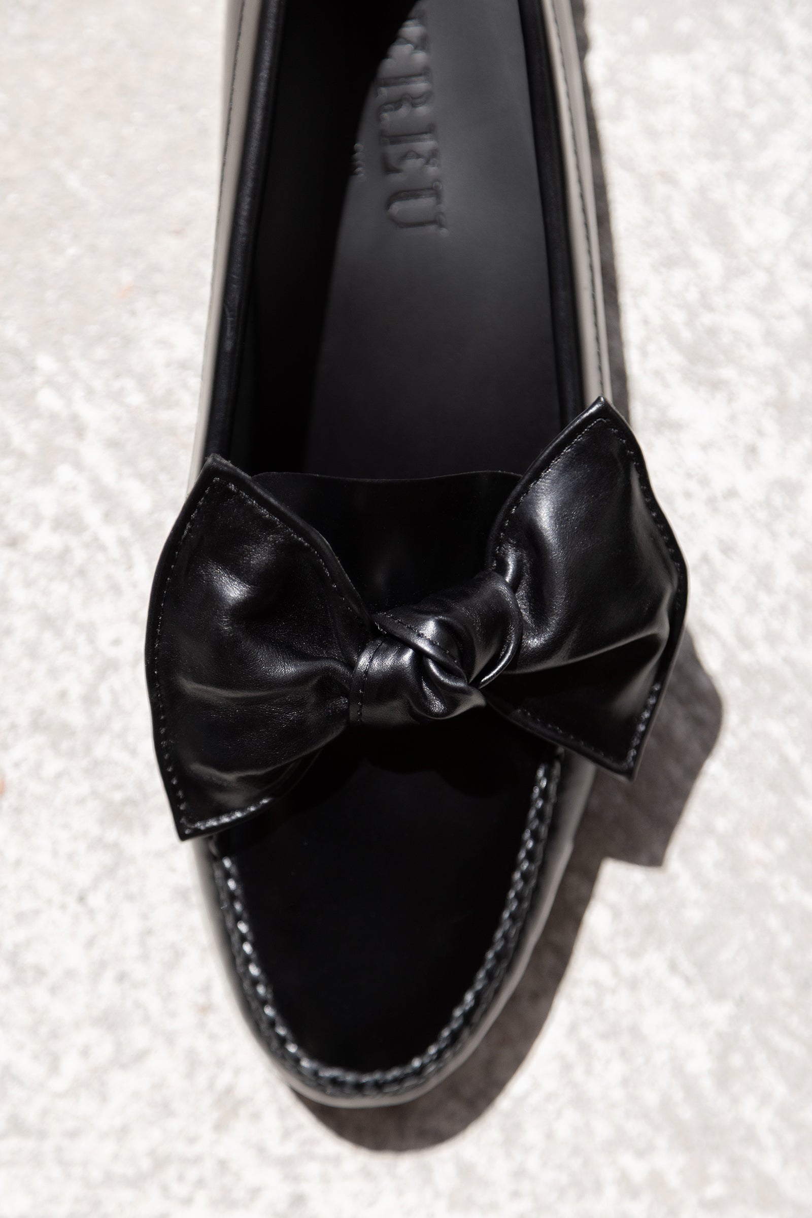 Hereu Online CORBATI - Bow-Detail Slip-On Loafer - Women