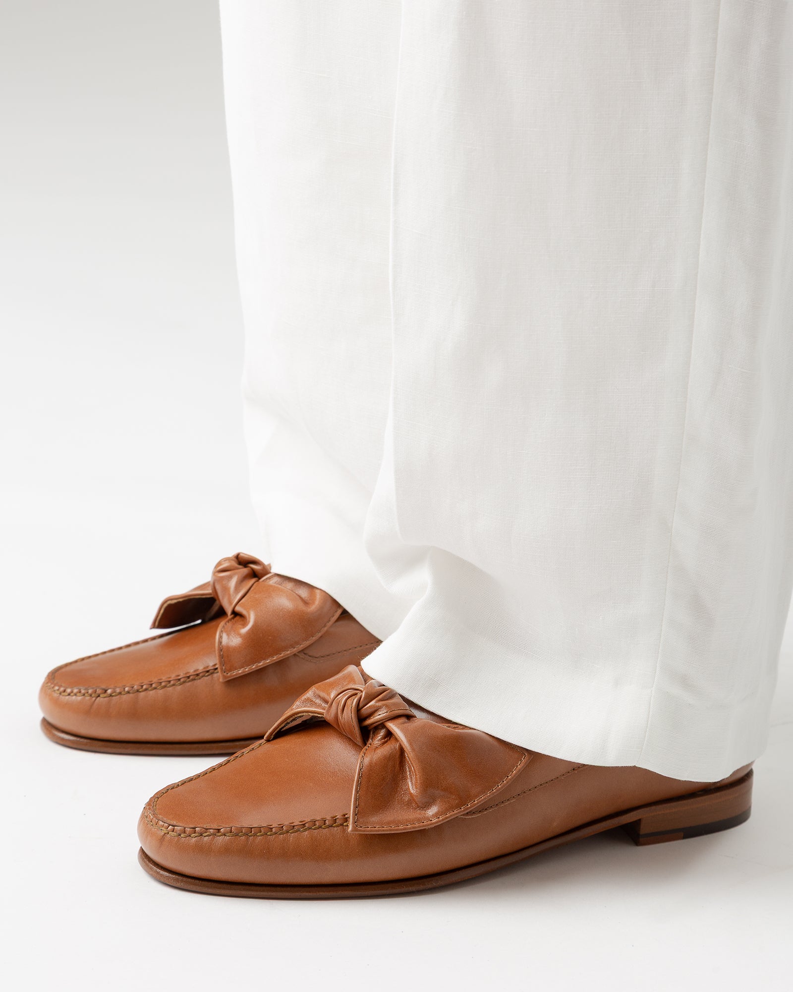 Hereu Online CORBATI - Bow-Detail Slip-On Loafer - Women