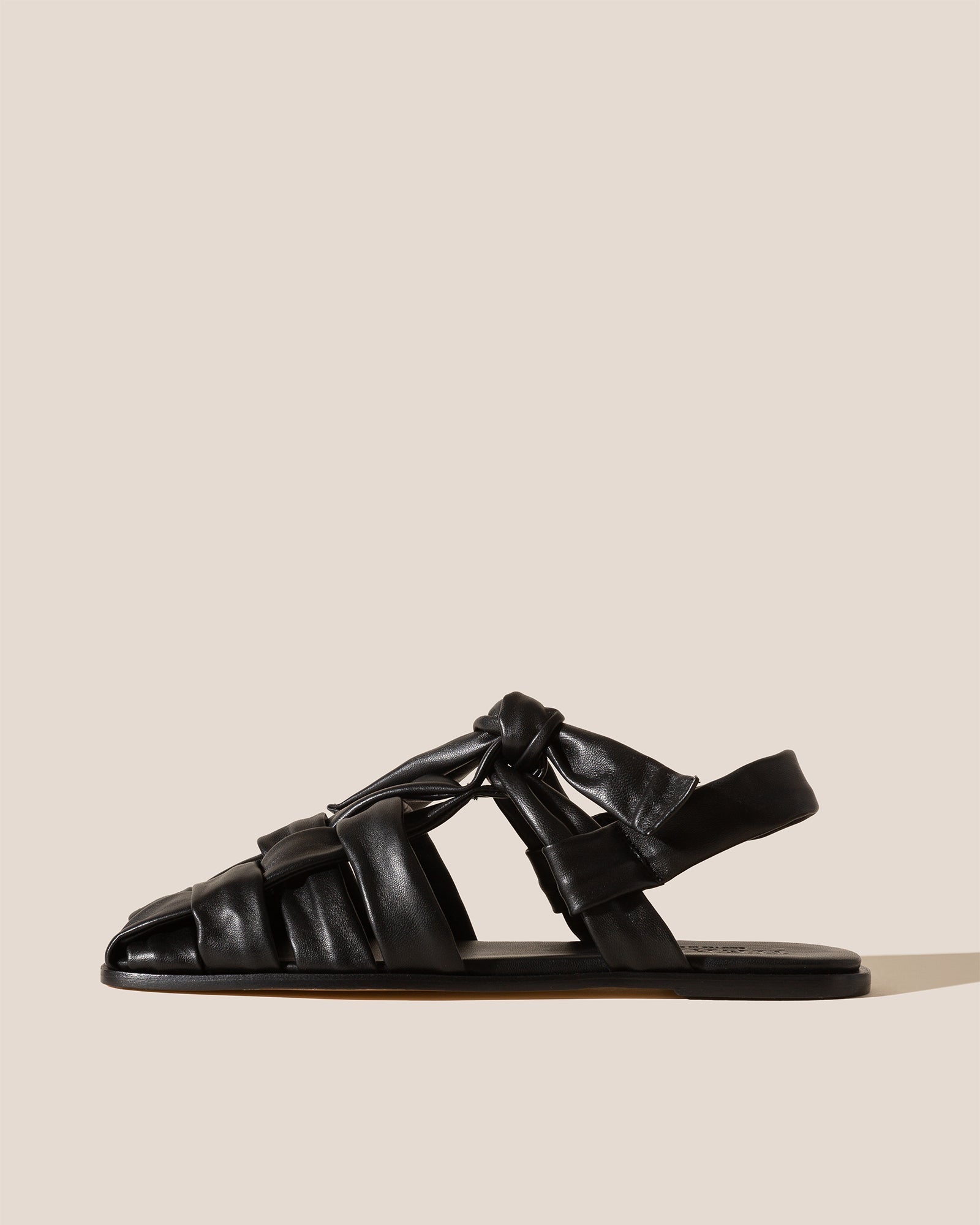 Hereu Hot Sale BENA - Interwoven Knotted T-bar Sandal - Women