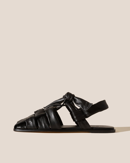 Hereu Hot Sale BENA - Interwoven Knotted T-bar Sandal - Women