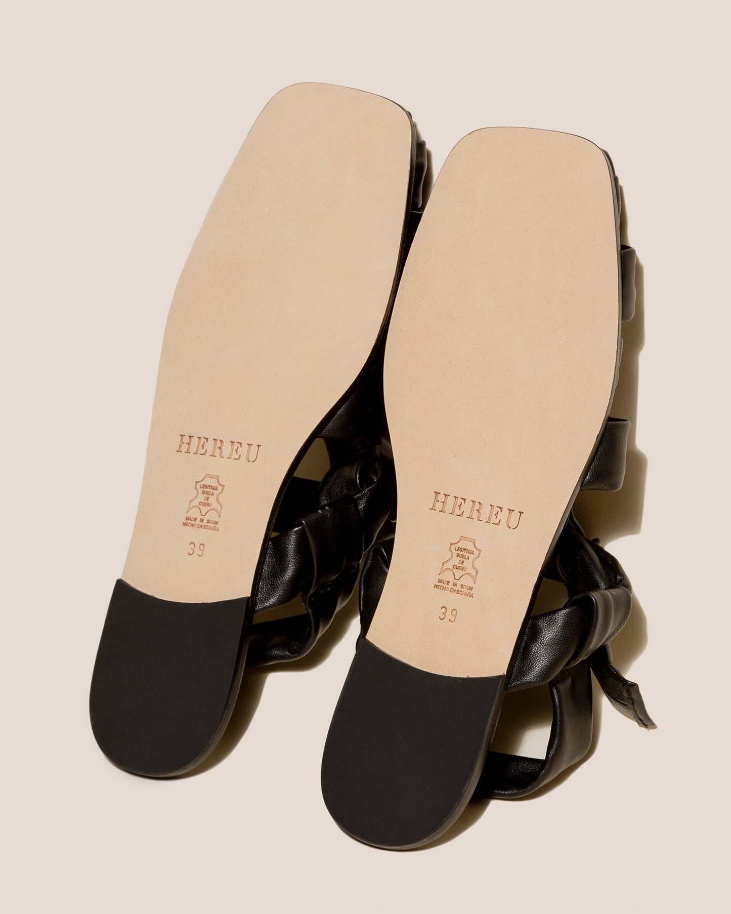 Hereu Hot Sale BENA - Interwoven Knotted T-bar Sandal - Women