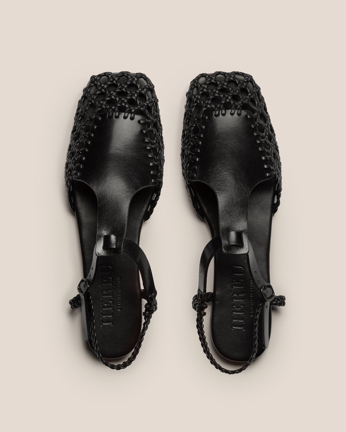 Hereu Outlet REIXA - Woven T-bar Sandal - Women