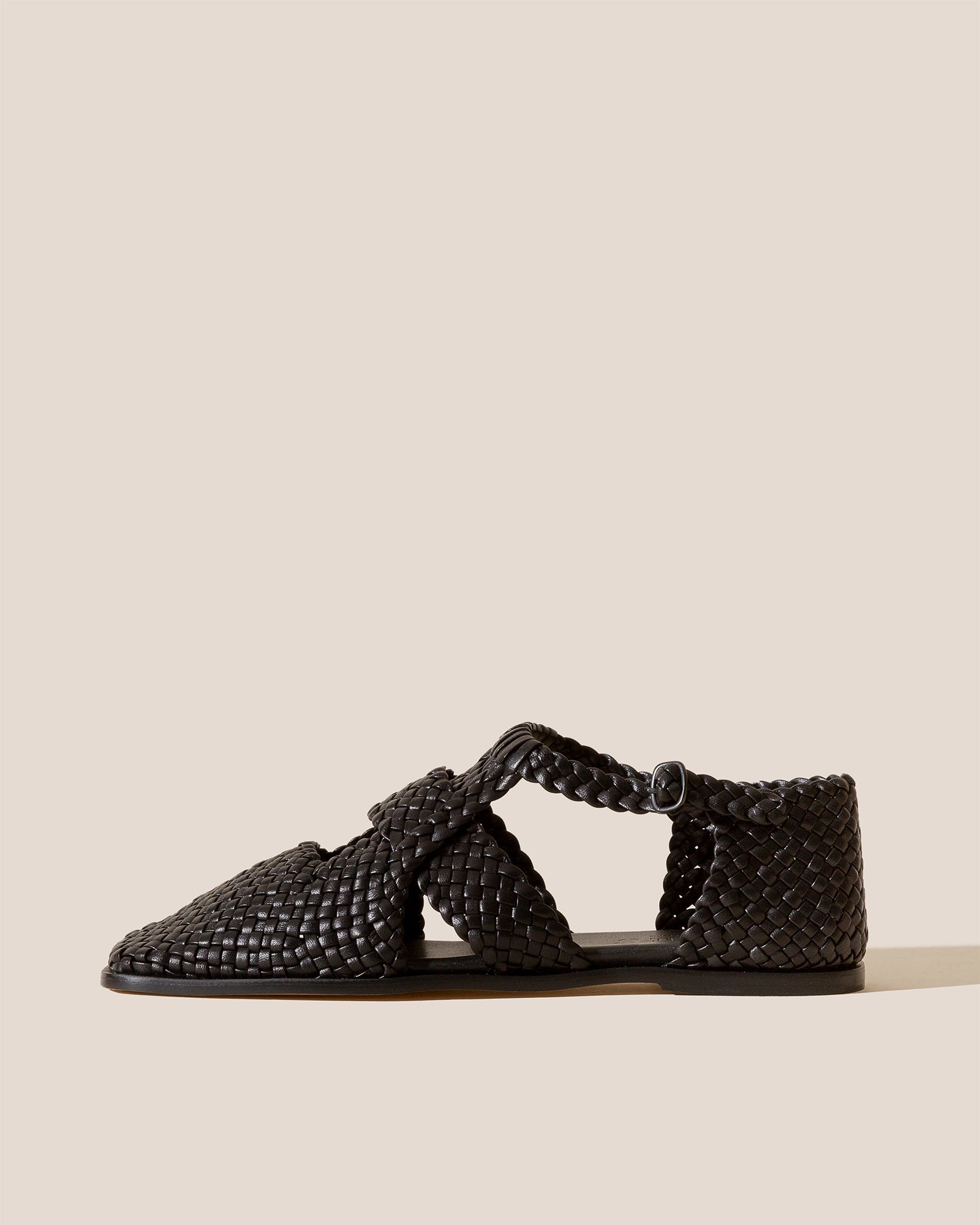Hereu Hot Sale SERRA - Woven T-Bar Sandal - Women