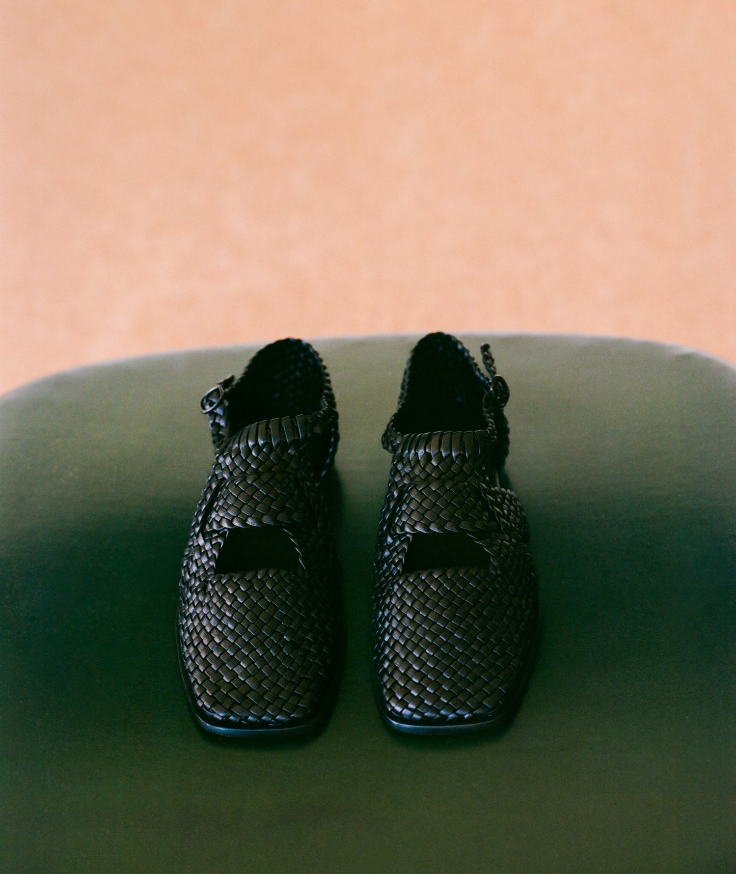 Hereu Hot Sale SERRA - Woven T-Bar Sandal - Women