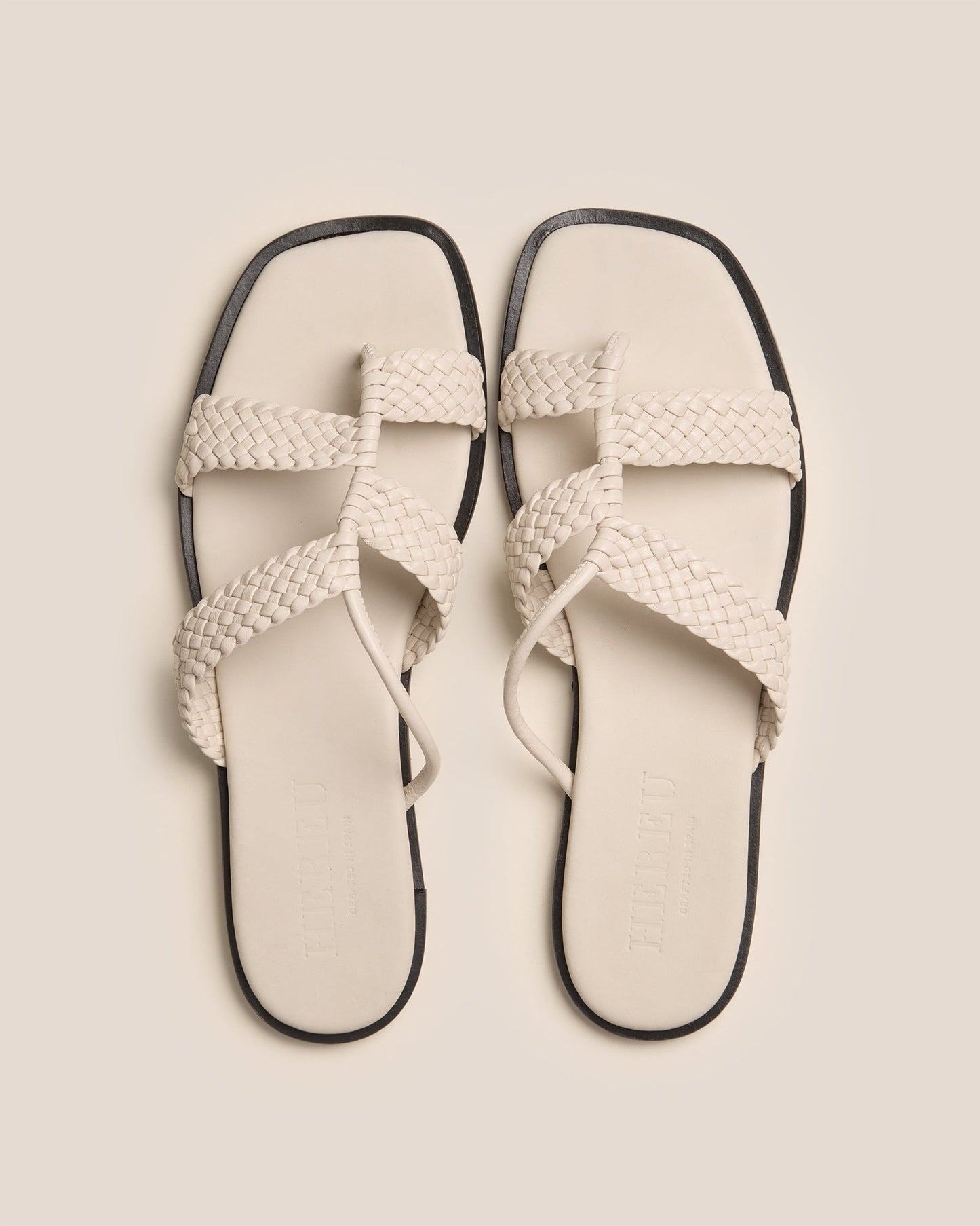 Hereu For sale LINA WOVEN - Strappy Toe-Post Sandal - Women