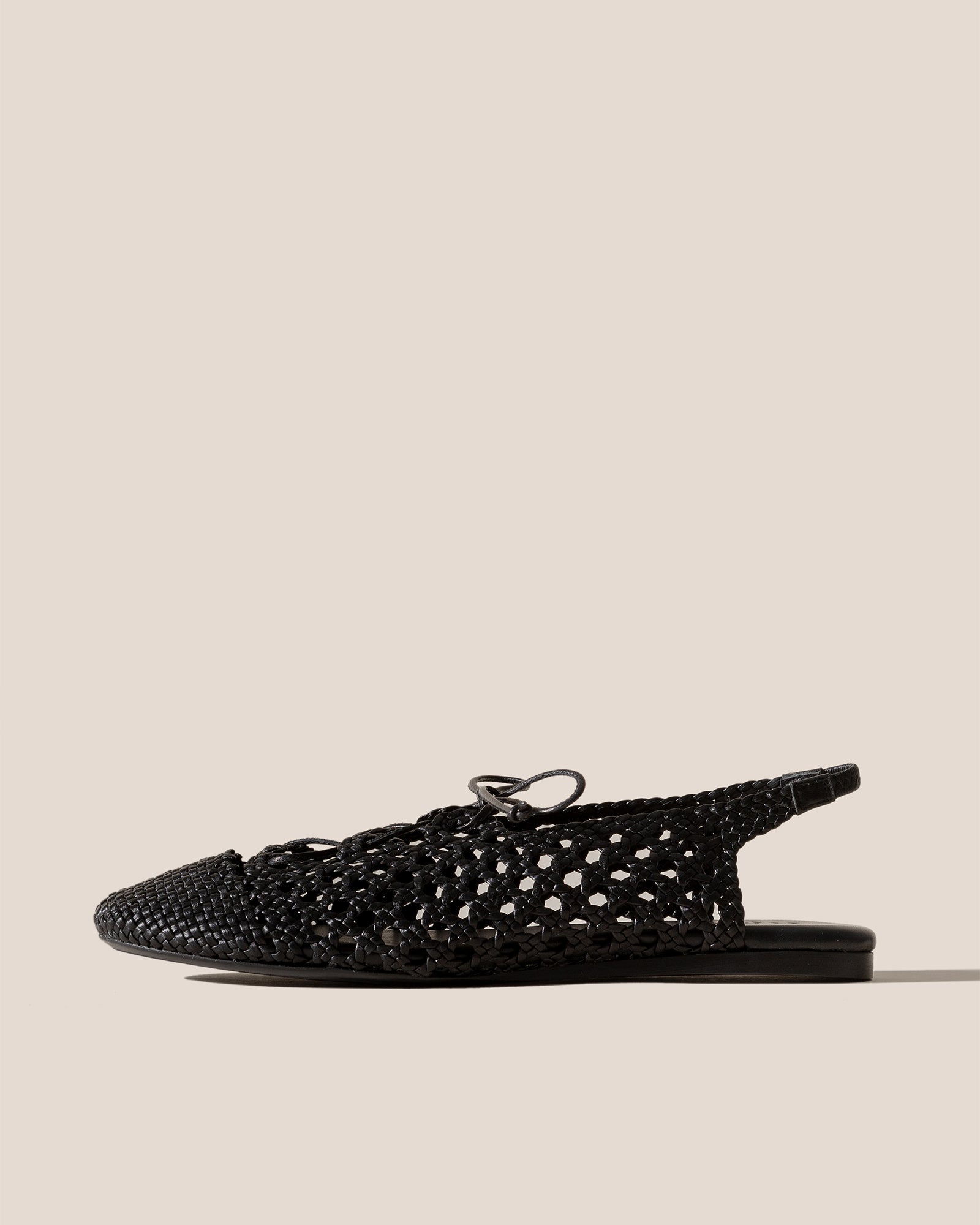 Hereu New SARDANA - Lace-up Woven Slingback Sandal - Women