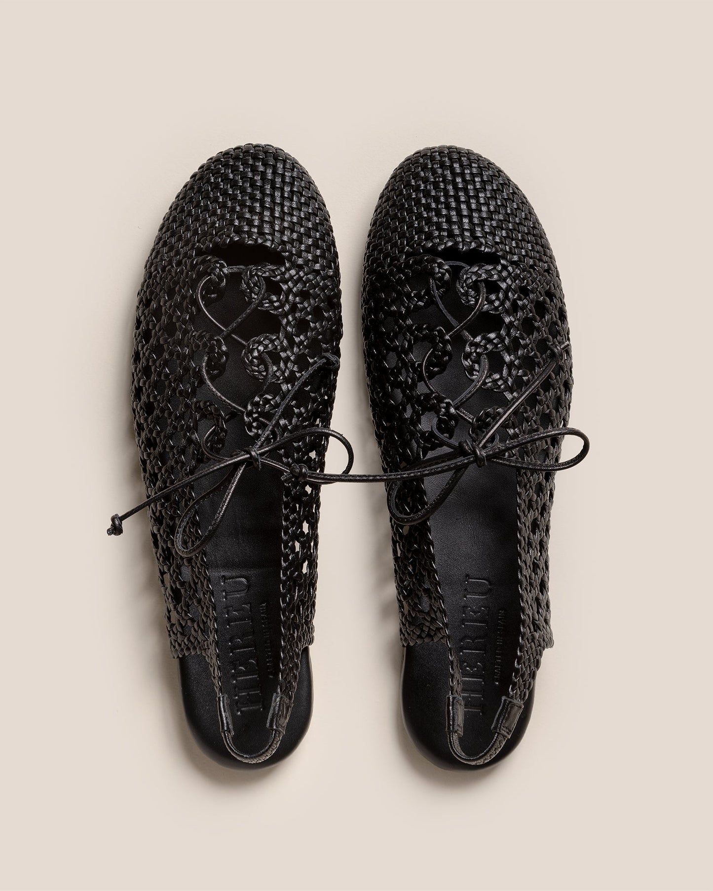 Hereu New SARDANA - Lace-up Woven Slingback Sandal - Women